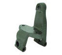 SUPORTE DIANTEIRO PARTE TRASEIRA - P-124